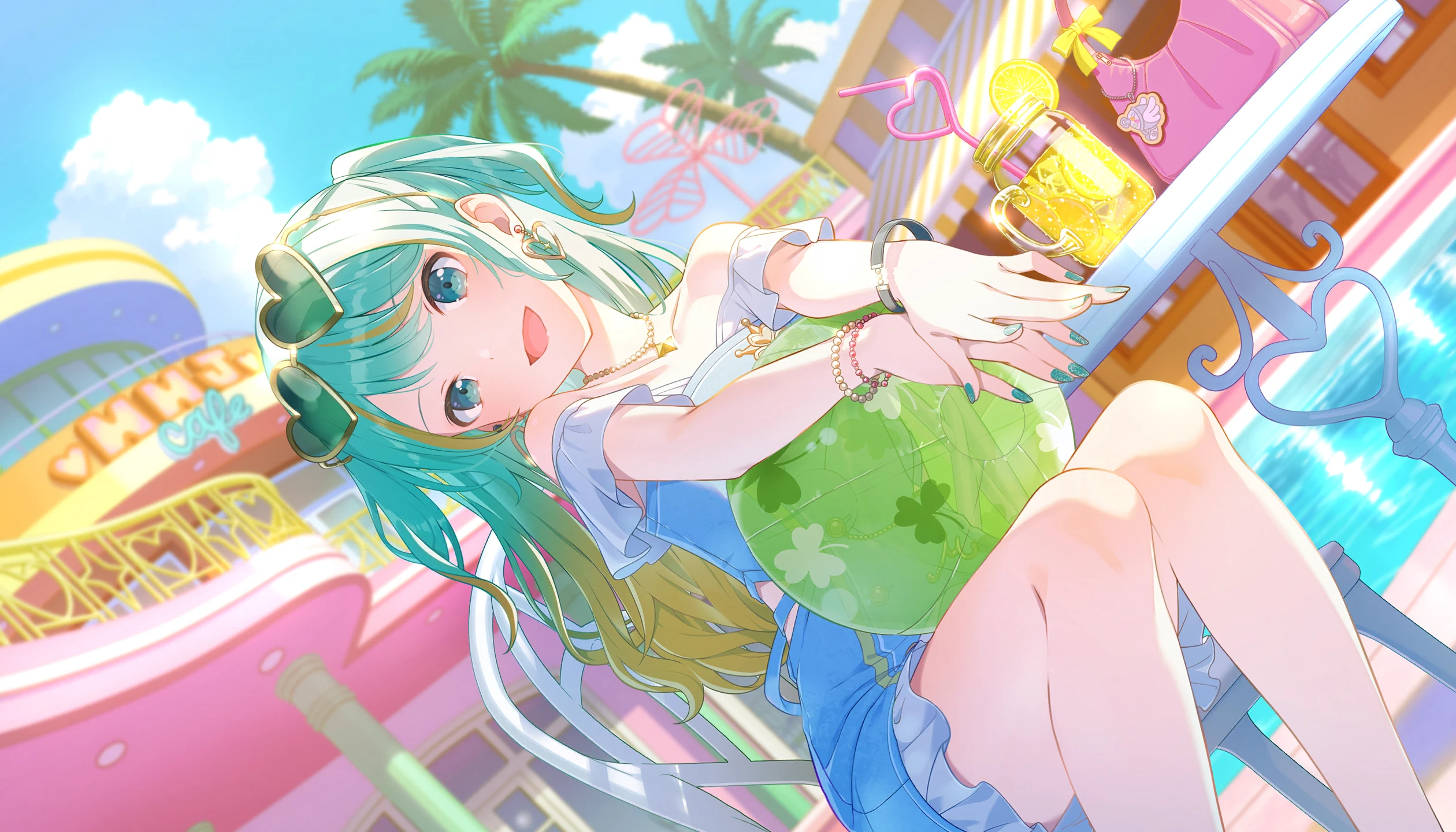 プロセカ グリ46C 初音ミク ミクちゃんに密着取材！] 初音ミク 情報 | プロセカギャラリー